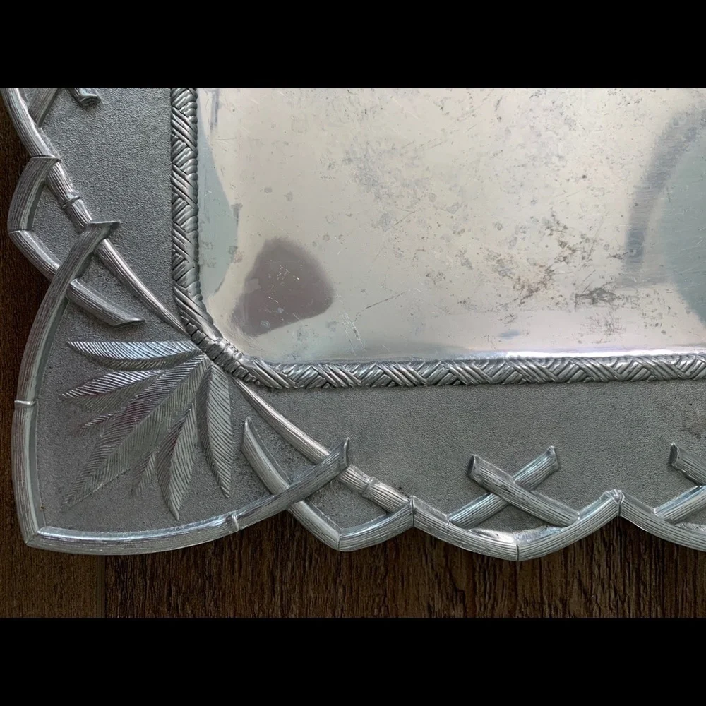 Lenox  Decorative Silver color Square Tray